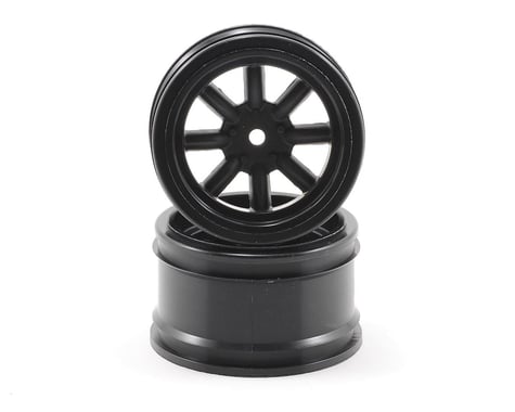 HPI 12mm Hex 31mm Vintage 8 Spoke Wheel (2) (Black)