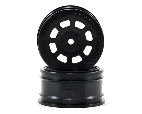 HPI 12mm Hex 26mm Vintage Stock Car Wheel (2) (0mm Offset) (Black)