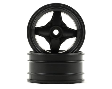 HPI MX60 4 Spoke Wheel (Black) (2) (3mm Offset)