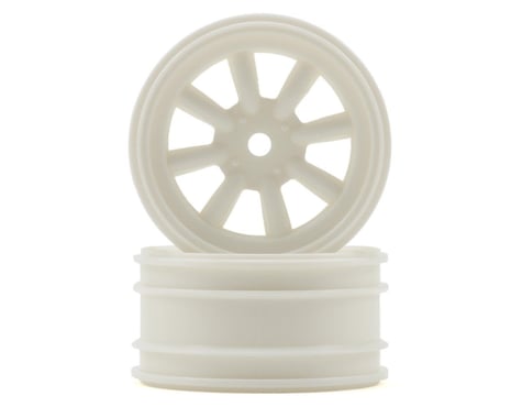 HPI 12mm Hex MX60 8 Spoke Wheel (2) (0mm Offset) (White)