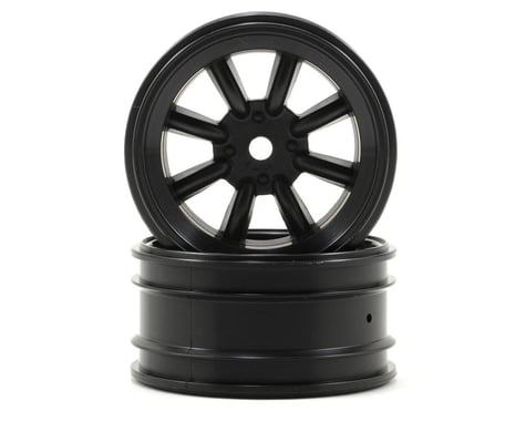 HPI MX60 8 Spoke Wheel (2) (0mm Offset) (Black)