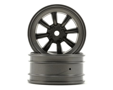 HPI 12mm Hex MX60 8 Spoke Wheel (2) (3mm Offset) (Gun Metal)