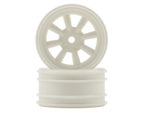 HPI MX60 8 Spoke Wheel (2) (6mm Offset) (White)