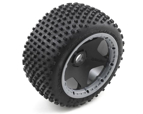 HPI Pre-Mounted Dirt Buster Block Rear Tire w/Black Wheel (2)