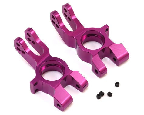 HPI Trohpy Truggy Series Aluminum Rear Hub (Purple) (2)