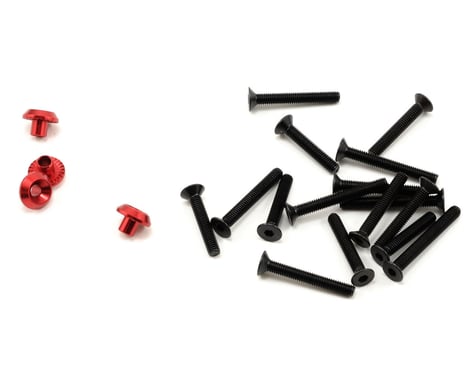 HPI Wheel Washer (Red) (4)