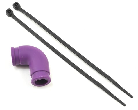 HPI 12x30mm Silicone Exhaust Coupling (Purple)