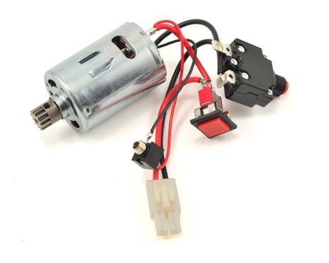 HPI Motor & Switch Set w/Motor Unit Pinion
