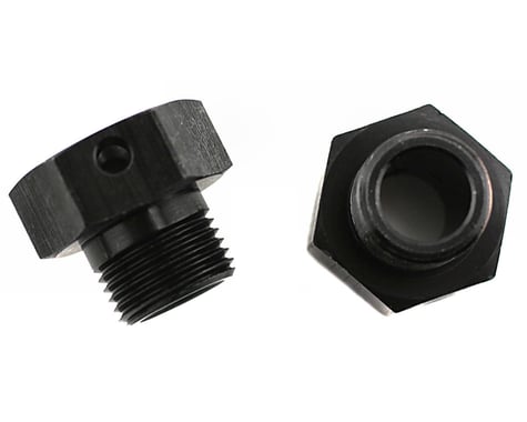 HPI X-Wide Hex Adapter 7.5mm (Black) (2)