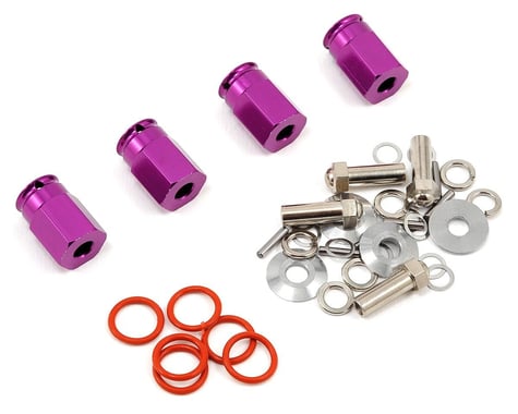 HPI 12mm Aluminum Wide Hex Hub Kit (Purple)