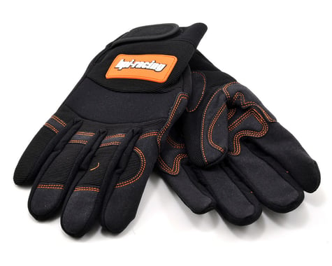 HPI Pit Gloves (Black) (Large)