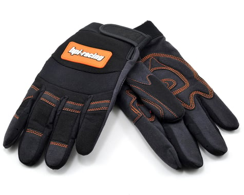 HPI Pit Gloves (Black) (X-Large)