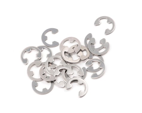 HPI E-4HD Stainless Steel E-Clips (20)