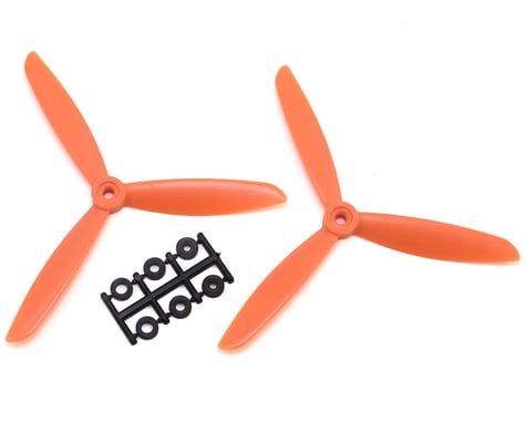 HQ Prop 6x4.5x3 Propeller (Orange) (2) (CCW)