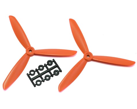HQ Prop 6x4.5x3 Propeller (Orange) (2) (CW)