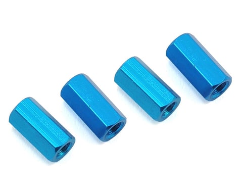 HQ Prop 3x10mm Aluminum Standoff (Blue) (4)