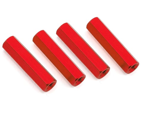 HQ Prop 3x20mm Aluminum Standoff (Red) (4)