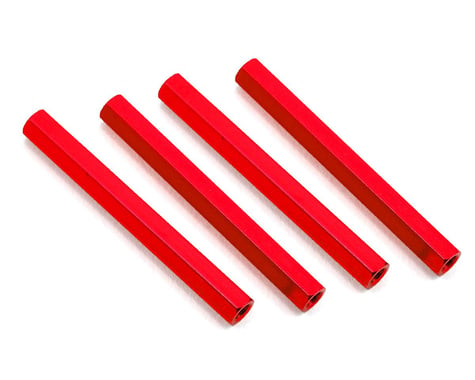 HQ Prop 3x45mm Aluminum Standoff (Red) (4)