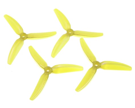 HQProp DP 5x4.3x3 V1S PC Yellow propeller