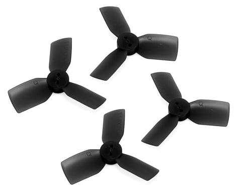 HQ Prop T1.9x3x3 Polycarbonate Durable Propeller (Black) (4) (2x CW, 2x CCW)