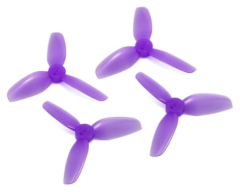 HQ Prop T2.5x2.5x3 Durable Polycarbonate Propeller (Purple) (4) (2x CW, 2x CCW)