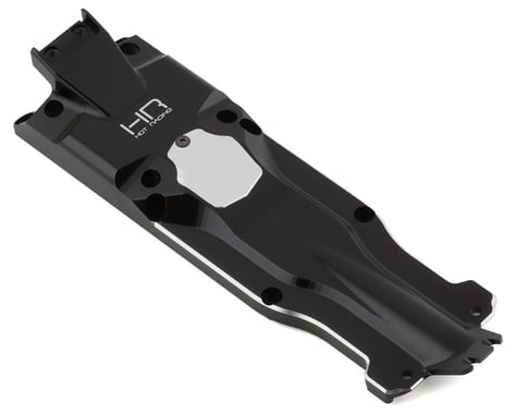 Hot Racing Aluminum Center Skid Plate for Traxxas E-Revo 2.0 (Black)