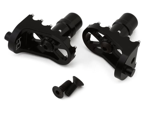 Hot Racing Losi Promoto-MX Aluminum Replica Foot Pegs (Black) (2)