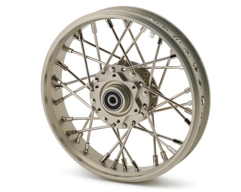 Hot Racing Losi Promoto-MX Aluminum Wire Spoke Front Wheel (Silver)