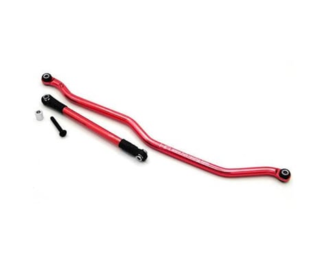 Hot Racing Red Aluminum Fix Link Steering Rod Wraith Deadbolt