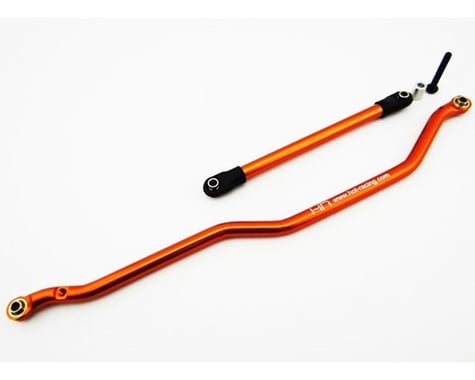 Hot Racing Deadbolt Aluminum Fix Link Steering Rod (Orange)