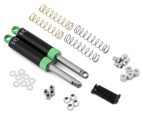 Hot Racing 120mm Internal Spring Air Shocks (Green) (2)