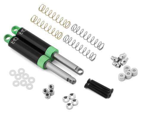 Hot Racing 90mm Internal Spring Air Shocks (Green) (2)