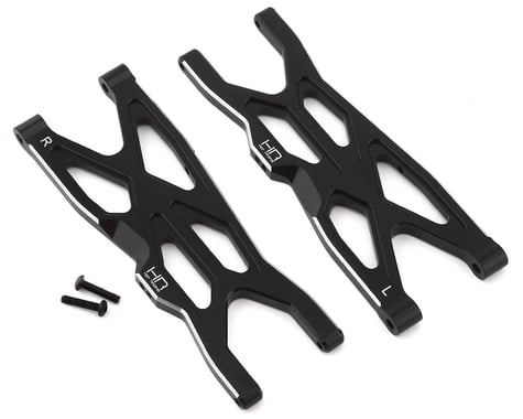 Hot Racing Arrma 4S BLX Aluminum Rear Lower Suspension Arm Set (Black) (2)