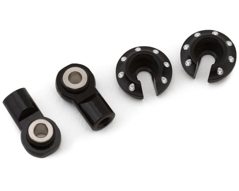 Hot Racing Aluminum Spring Retainers and Eyelets for Traxxas TRX-4M