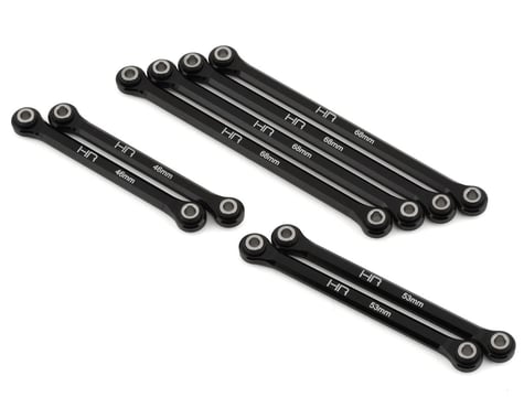 Hot Racing Aluminum Link Set for Traxxas TRX-4M (Black) (155mm)