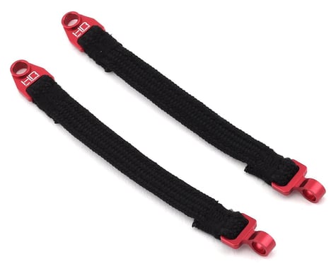 Hot Racing 108mm Rear Suspension Travel Limit Strap for Traxxas UDR (2)