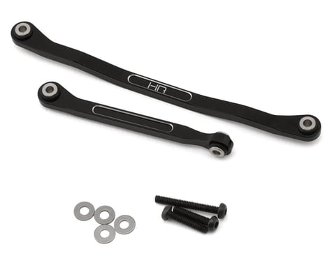 Hot Racing Redcat Ascent-18 Aluminum Fix Link Steering Rod Set (Black)