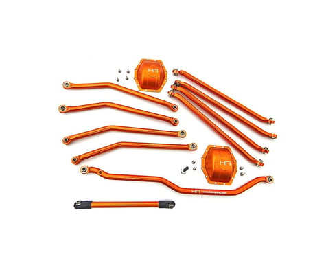 Hot Racing Aluminum Orange Link Set Wraith/Ridgecrest