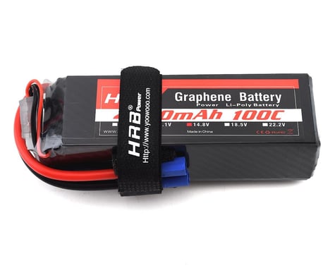 HRB 4S 100C Graphene LiPo Battery (14.8V/4000mAh) w/EC5 Connector