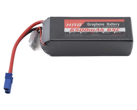 HRB 4S 65C Graphene LiPo Battery (14.8V/6500mAh) w/EC5 Connector