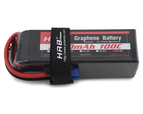 HRB 6S 100C Graphene LiPo Battery (22.2V/3300mAh) w/EC5 Connector