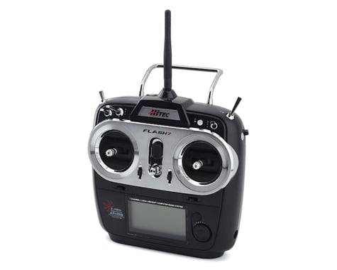 Hitec Flash 7 2.4GHZ 7-Channel Aircraft Radio System (Transmitter Only)