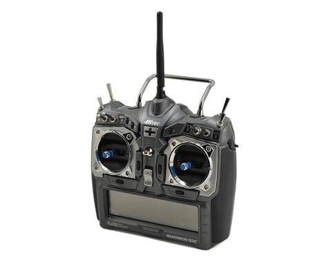 Hitec Aurora 9X 2.4GHz Aircraft Radio System w/Optima 7 Receiver (No Servos)