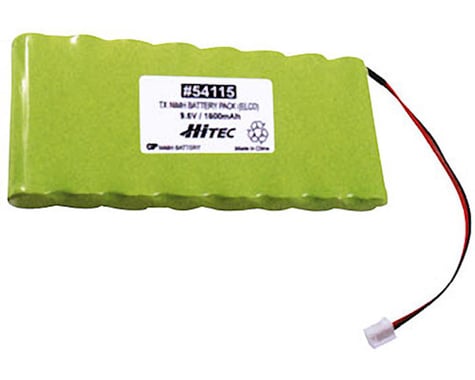 Hitec NiMH Flat Pack Transmitter Battery (9.6V/1600mAh)