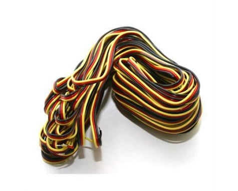Hitec 50' 3-Color Heavy Gauge Servo Wire
