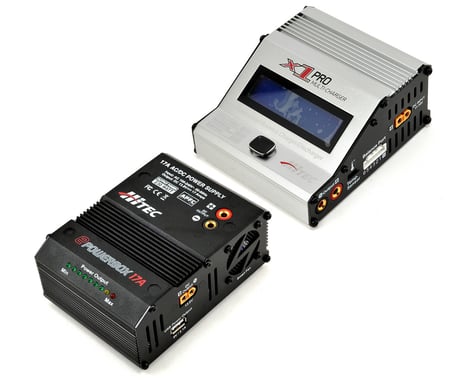 Hitec X1 Pro DC Multi-Charger & ePowerbox 17 Combo