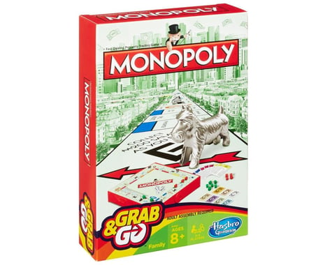 Hasbro Monopoly Grab & Go Board Game