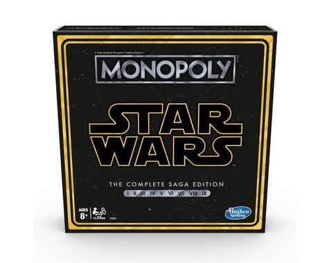 Hasbro Monopoly Star Wars Saga Edition Board Game