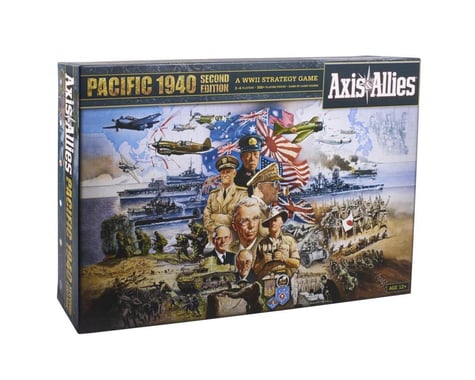 Hasbro Axis & Allies Pacific 1940 Second Edition WWII Strategy Board Game