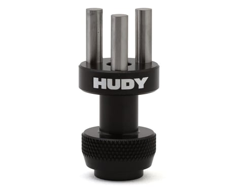 Hudy Aluminum 1/12 Pan Car Tire Truer Wheel Adapter Nut